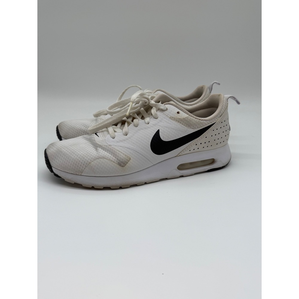 Nike Air Max Tavas Womens White Black Running Shoes Sneakers 9.5